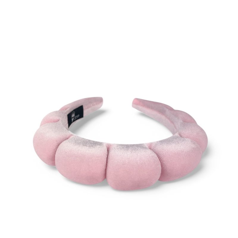 Cerchietto Skincare in velluto (Rosa)